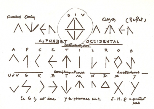 Awen Amen - Alphabet des trois rayons